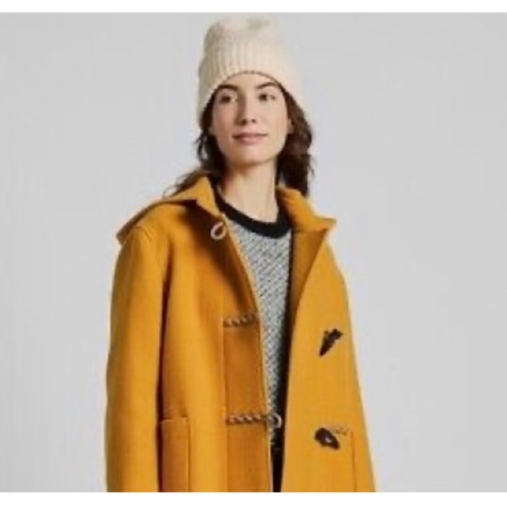 Uniqlo Ines De La Fressange wool/alpaca blend cable knit hat